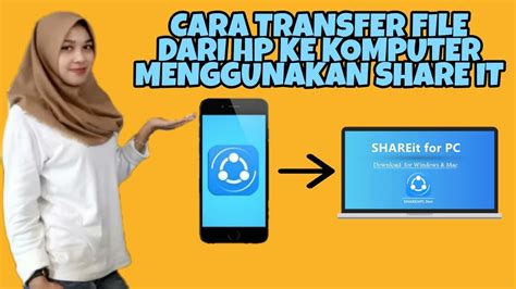 Cara Transfer File Dari Hp Ke Komputer Menggunakan Shareit Youtube