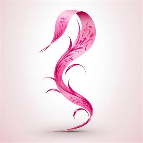 Premium Vector Poly Ribbon Survivor Breast Cancer Pins Christmas Deco