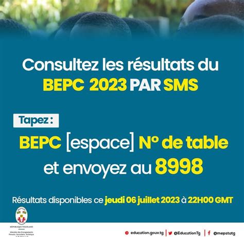 BEPC 2023 Voici comment consulter vos résultats