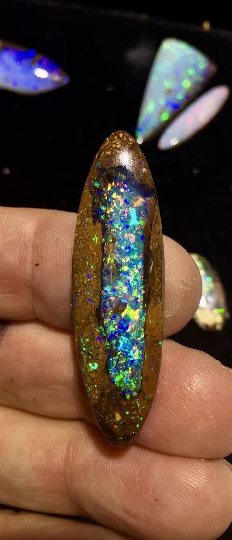 A Stunning Piece Of Boulder Opal From Yowah Bill Kasso Minerals And