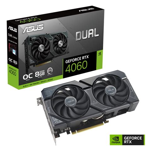 ASUS Dual GeForce RTX 4060 OC Edition 8GB GDDR6 Tarjetas gráficas