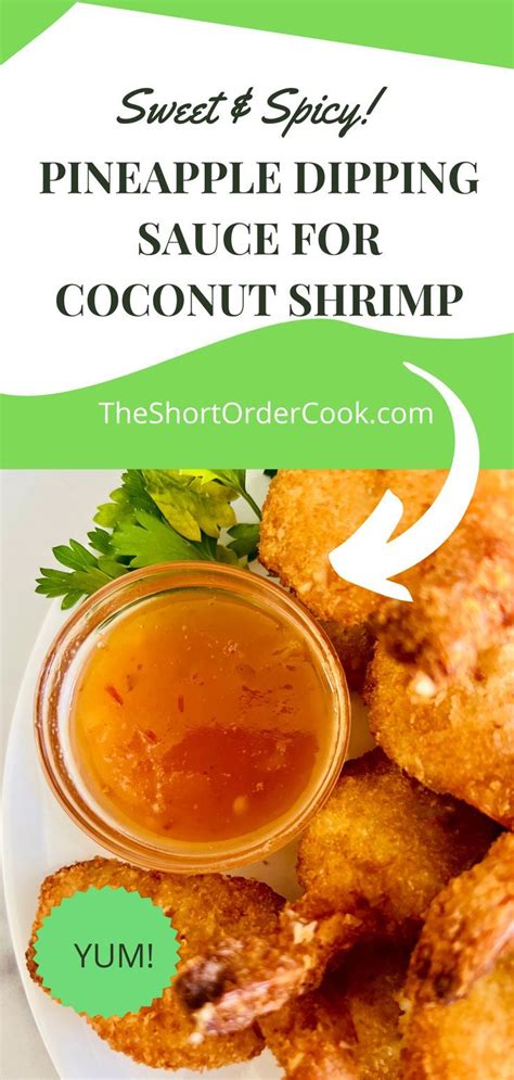 Plate Of Coconut Shrimp Pineapple Dipping Sauce Paleo Coconut Shrimp