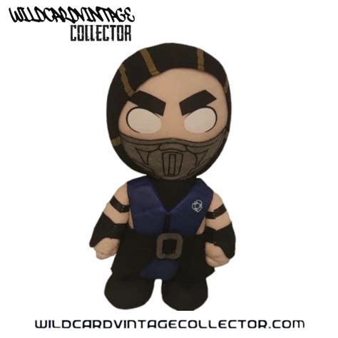 Funko Mortal Kombat Subzero Plush Doll Figure Teddy - Wildcard Vintage ...