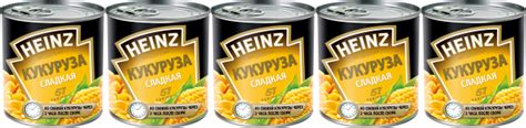 Кукуруза Heinz сладкая, набор: 5 штук - купить с доставкой по выгодным ...