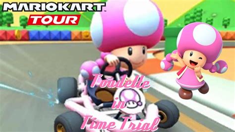 Mario Kart Tour Toadette In Time Trial YouTube