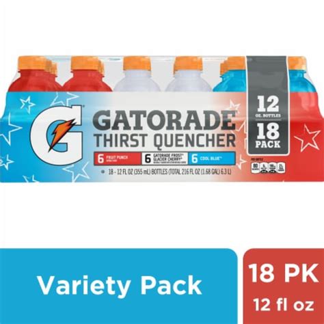 Gatorade® Red White Blue Sports Drink Mini Variety Pack Bottles 18 Bottles 12 Fl Oz Fred Meyer