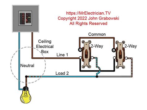 Wiring Diagram Two Way And Intermediate Switch