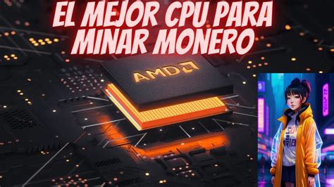 Cual Es El Mejor Cpu Para Minar Monero Youtube