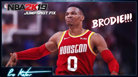 Nba K Russell Westbrook Jumpshot Fix Remake P W Alternate