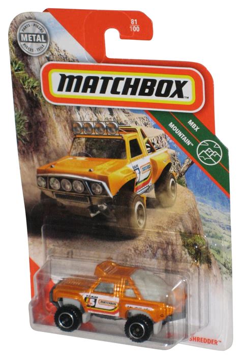 Matchbox Mbx Mountain 2019 Gold Sonora Shredder Toy Car 81100