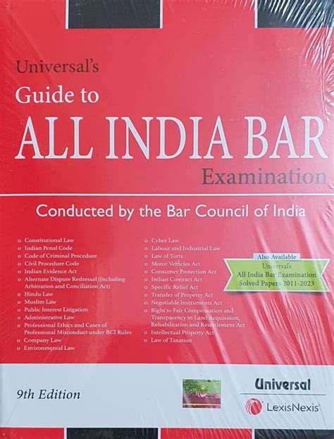 Universal Guide To All India Bar Examination Conducted By The Bar