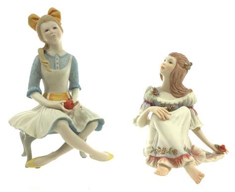 Lot 2pc Cybis Porcelain Figures