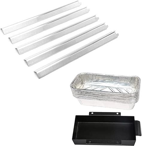 Amazon Uniflasy Grill Heat Plates Replacements And Catch Pan With