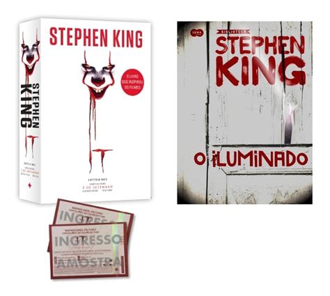 Livro It A Coisa 2 O Iluminado Capa Dura Stephen King R 158 90