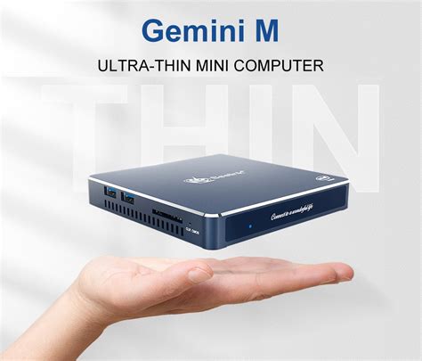 New Beelink GEMINI M Windows10 Mini PC Gemini Lake R J4125 Quad Core