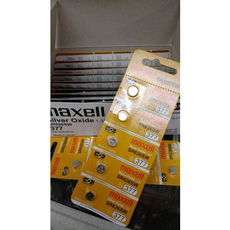 Jual Batre Jam Sr Sw Maxell Original Shopee Indonesia