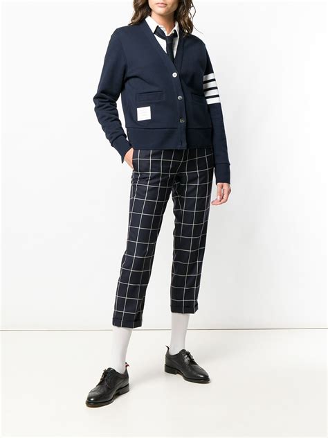 Thom Browne 4 Bar Stripe Cardigan Farfetch