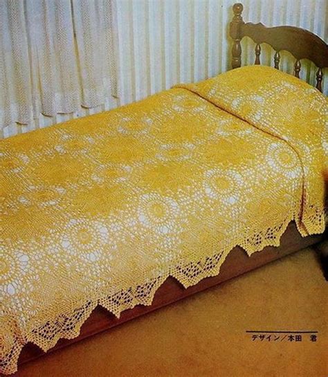 Crochet Pattern Of Fabulous Tablecloth Bedspread