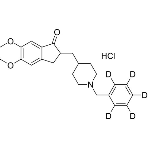 Donepezil-d5 hydrochloride (E2020-d5) | Stable Isotope | MedChemExpress