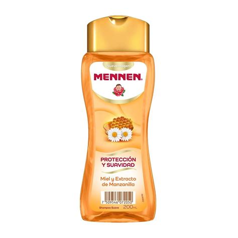 Shampoo Mennen Protección y Suavidad Miel y Extracto de Manzanilla 200