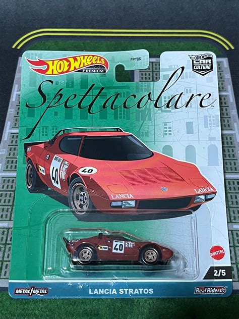 Hot Wheels Spettacolare Lancia Stratos Hobbies Toys Toys Games On Carousell