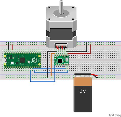 Raspberry Pi Pico PIO Stepper Motor Control Hackster Io