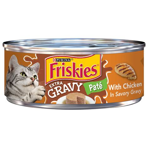 Save On Friskies Extra Gravy Pate Chicken In Gravy Adult Wet Cat Food