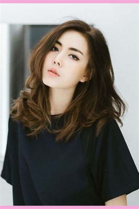 Medium Length Korean Hairstyle 2019 Elrustegottreviso