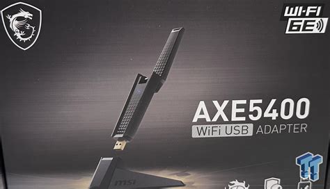 Msi Guaxe Axe Wi Fi E Usb Adapter Review