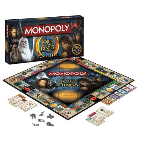 Monopoly: Lord of The Rings Collectors Edition - Board Games Messiah