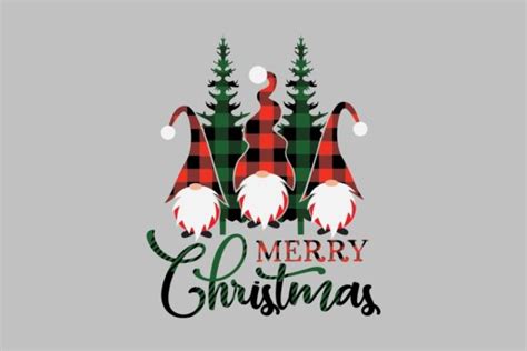 Merry Christmas Gnomes Svg Graphic By Artgraph Creative Fabrica