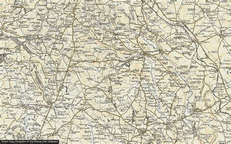 Historic Ordnance Survey Map Of Newtown 1902 1903