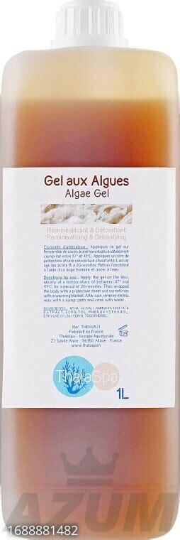 Thalaspa Альго-гель для обертывания и ванн Algae Gel 1000мл купить от ...