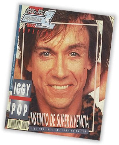 Iggy Pop Rock N Roll Popular 1 Magazine Spanish Magazine 402183