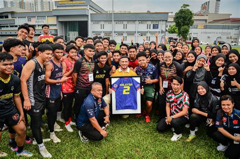 LAWATAN KE KLSC DAN KLINIK RAGBI BERSAMA SONNY BILL WILLIAMS Majlis