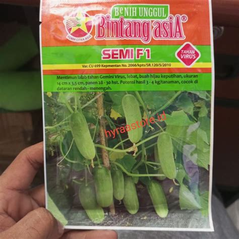 Jual Benih Timun Semi F Kemasan Gram Kadaluarsa Shopee