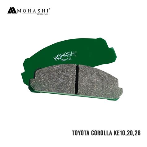 TOYOTA COROLLA KE10 KE20 KE26 MOHASHI BRAKE PAD 4PCS Shopee