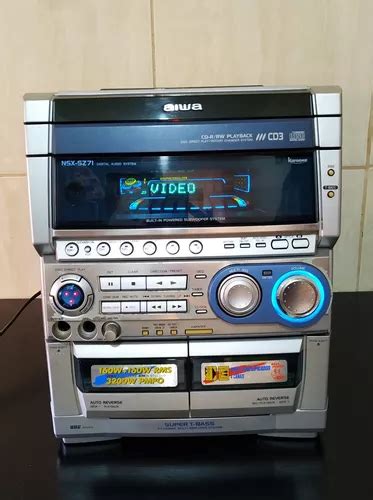 Central Mini System Aiwa Nsx Sz W Mercadolivre