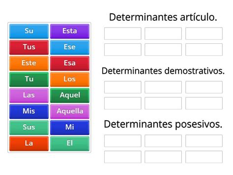 Los Determinantes Group Sort