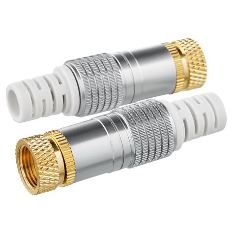 F Stecker Ultimate Vergoldet Mm St Ck