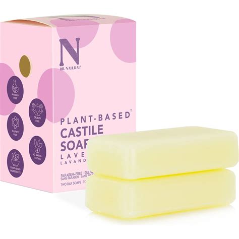 Dr Natural Castile Bar Soap Lavender 2 Pack Woolworths