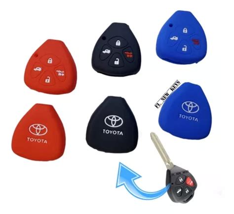 Funda Silicon Llave Control Toyota Rav Yaris Corolla Camry