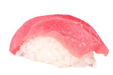 Sushi Isolated Close Up Sushi Isolated In White Background