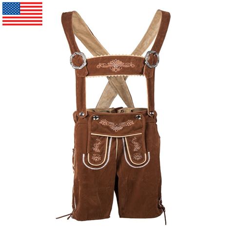 Details About Mens Deluex Lederhosen Oktoberfest German Bavarian Beer