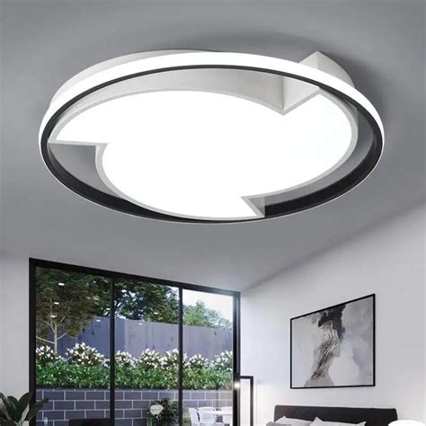 Lustre De Teto De Led Lumin Ria Moderna De Teto