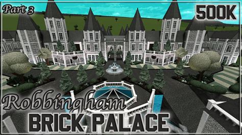 Bloxburg Palace Mansion / What ur building is a bunch of stuff combined into what u call a ...