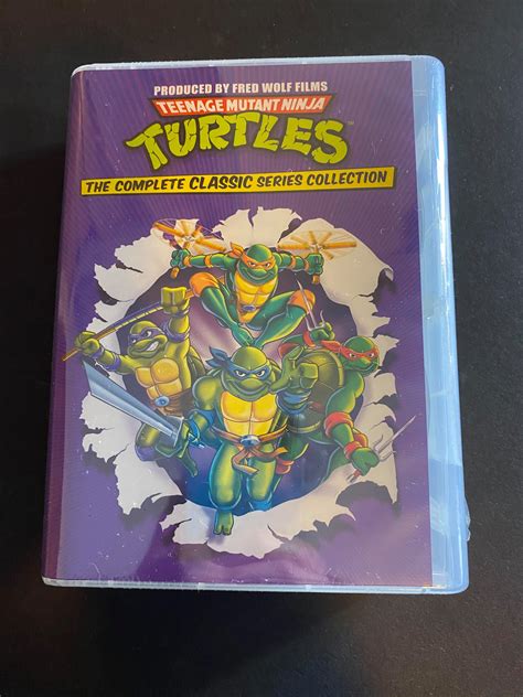 Tmnt Classic Cartoon Series By Fred Wolf Dvd Collection