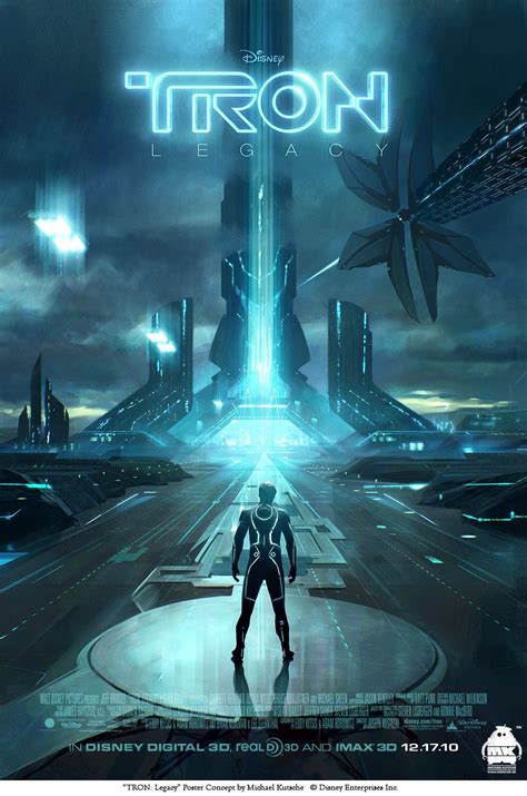 TRON: Legacy Poster Concept by michaelkutsche on DeviantArt | Tron legacy, Tron art, Tron