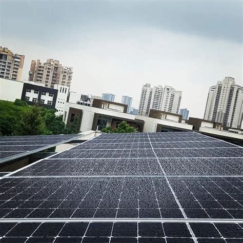 Mounting Structure Grid Tie Rooftop Solar Power Plant For Residential Capacity 1 Kw At Rs