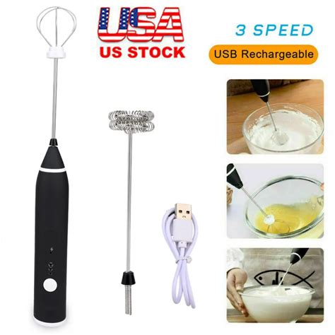 Discover Your Favorite Brand Milk Frother Handheld Usb Rechargeable